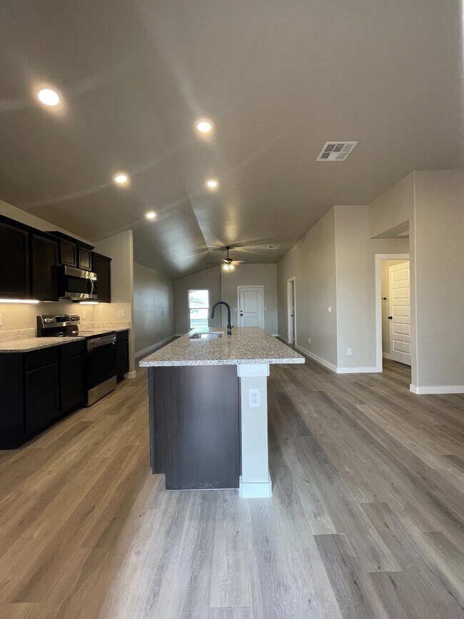 Foto del edificio - Brand new 3 bd/2 bth home in quiet neighborhood! Turf backyard with plants! All appliances! 10 mi...