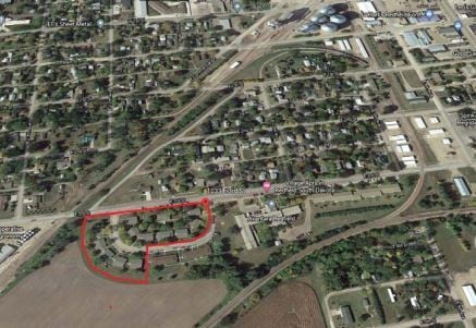 Aerial Photo - Circle Drive Apartments
