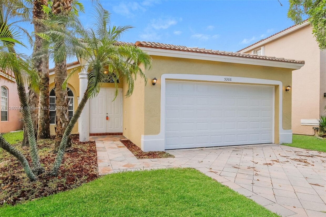 5366 NW 126th Dr, Coral Springs, FL 33076 House for Rent in Coral
