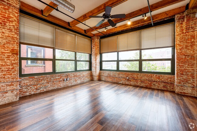 2BR, 2BA - 1,375SF - Living Room/Dining Room - Cascade District Lofts