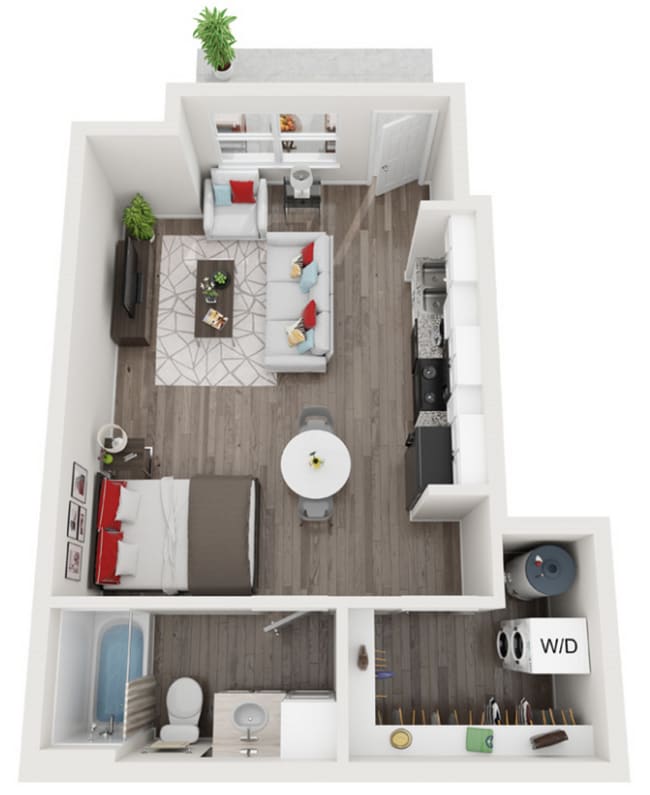 Interior Photo - Rock Pointe Village I LLC