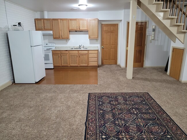 Open floor layout & kitchen - 801 Main St