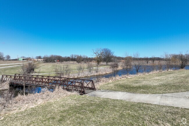 Hike through the Oak Forest Heritage Preserve near Markham.