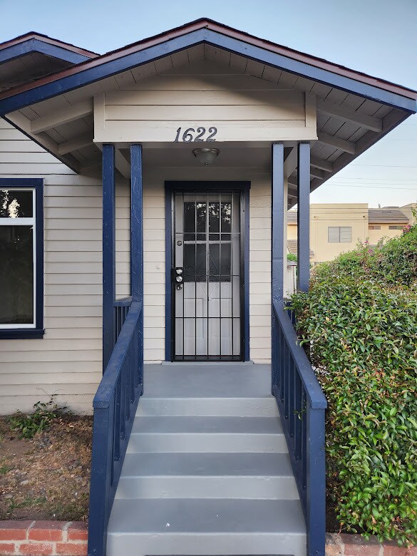 newly installed security gate - 1622 S Campbell Ave