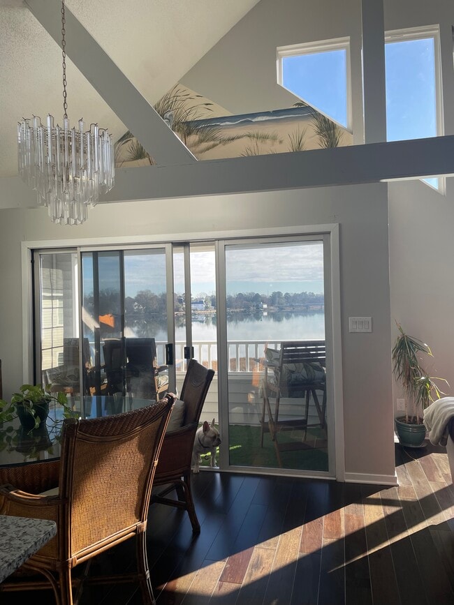 Dining area/ balcony view - 219 Island Cove Ct