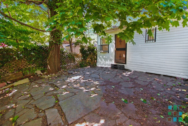 Backyard (patio area pictured) - 131 Hall Street