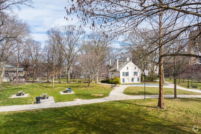 Vernon Park combines historic landmarks with recreational amenities.