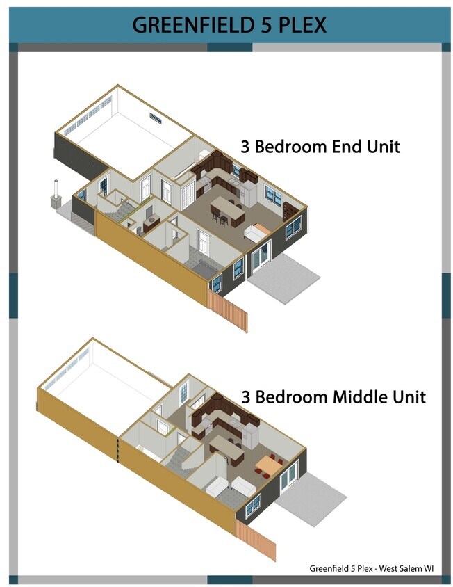 328 Panther Pass, West Salem, WI 54669 Townhome Rentals in West Salem