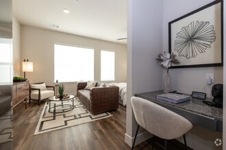 Studio - 549SF - 558SF - Built in desk - Alexan Montview Plaza