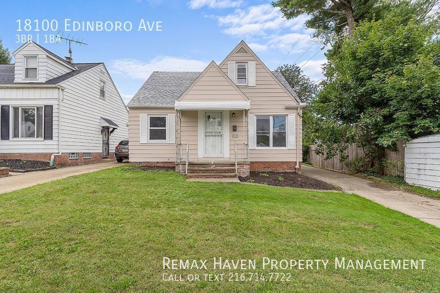 18100 Edinboro Ave, Maple Heights Spaciou... House Rental in Maple