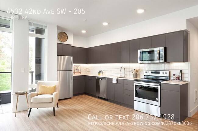 Building Photo - West Seattle One Bedroom with Rooftop and ...