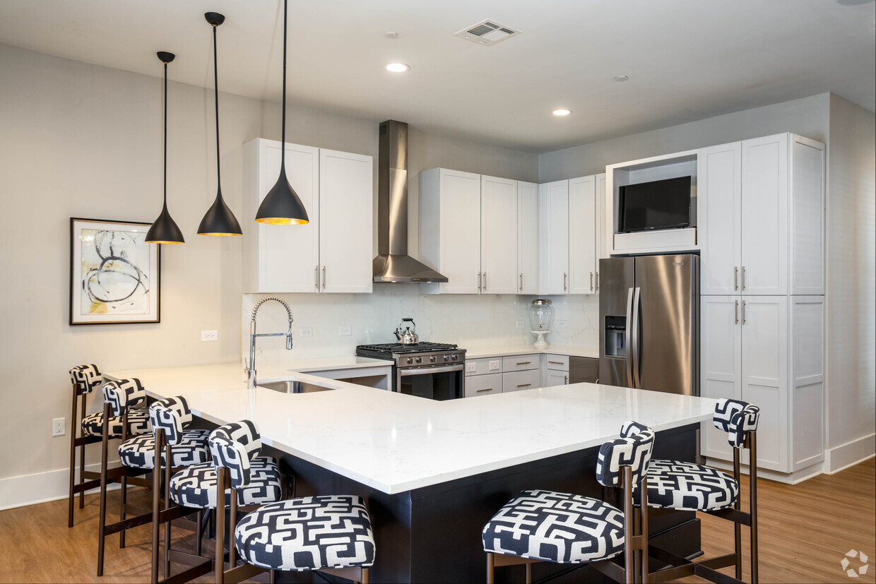 Cocina del Clubhouse para residentes - City Limits Spring Hill