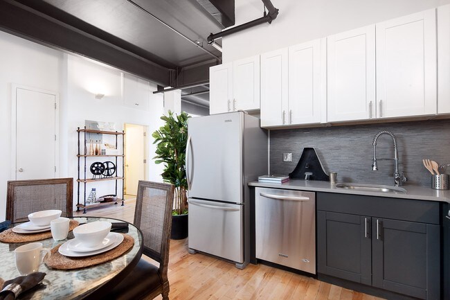 Kitchen Area - Rocket Factory Lofts