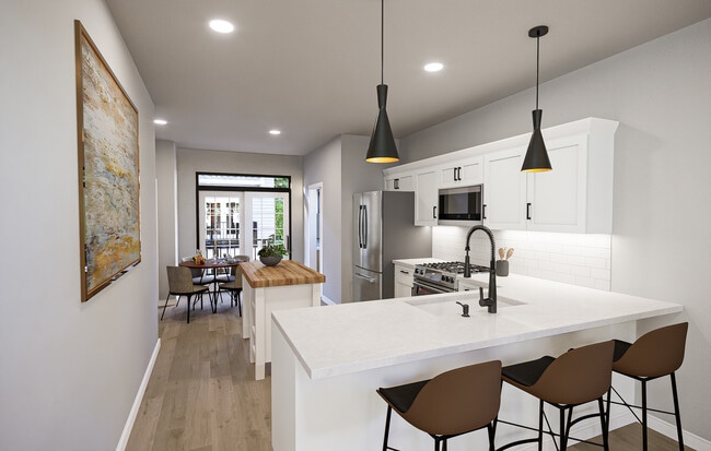 Kitchen Island - 537 14th Ave SW