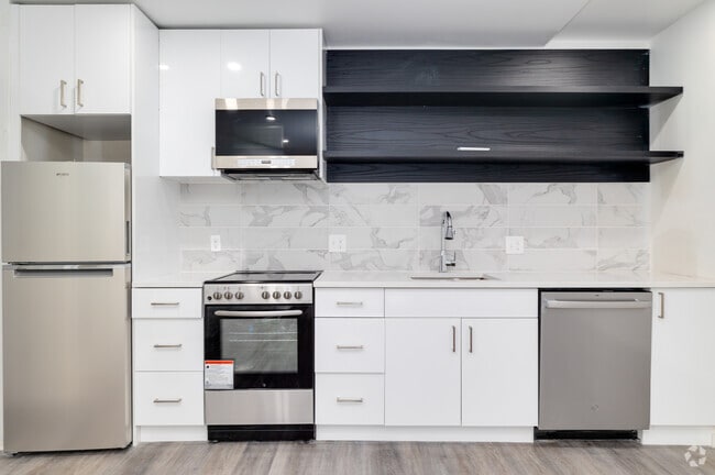 2BR, 2BA - 717SF - Kitchen - Annex 1201