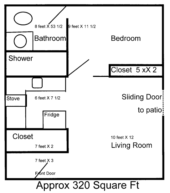 1BR/1BA - Crow River Villa Apartments