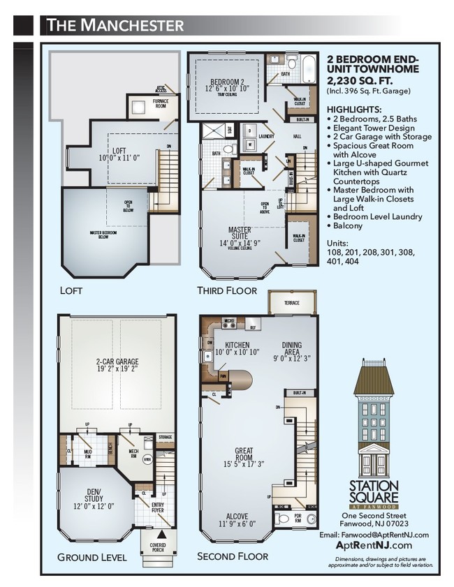 Station Square at Fanwood Townhomes Apartments Fanwood, NJ