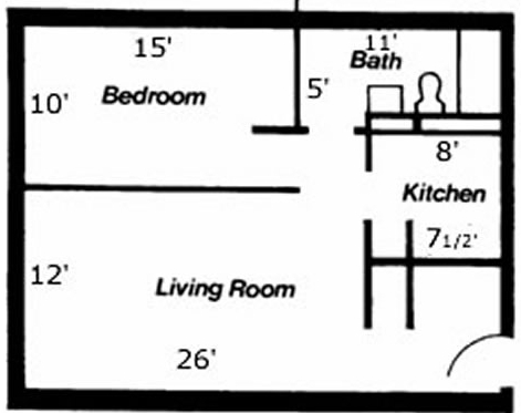 1BR/1BA - Honus Wagner Apartments