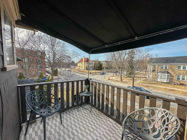 Balcony from Living Room - 1405 E Elmdale Ct