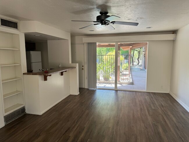 2007 Living Room looking out to poo - 2001-2009 E 7th street Apartments