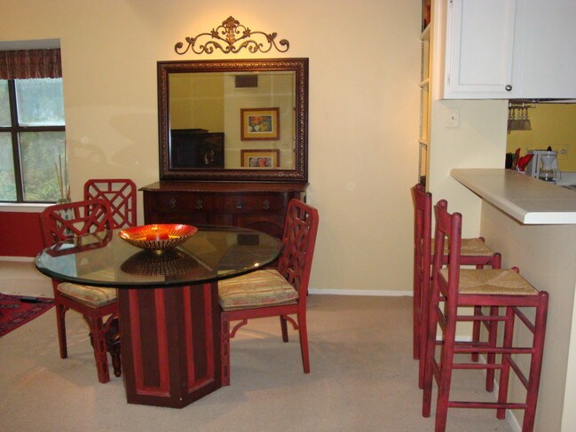 Dining table and bar - 1135 Barton Hills Dr