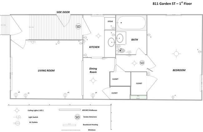 Building Photo - 811 Garden st