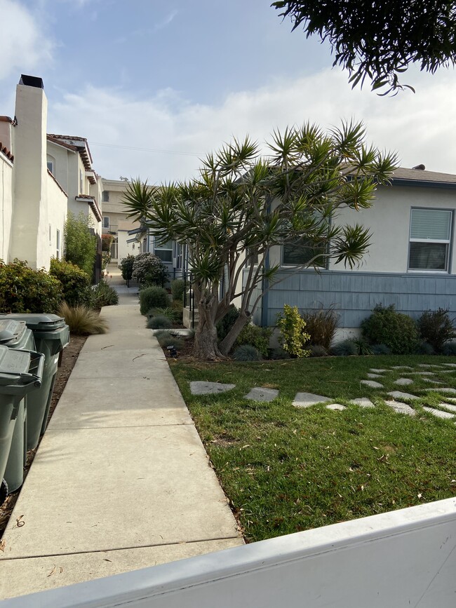 Walkway from the street (3rd) unit - 912 S Pacific Coast Hwy