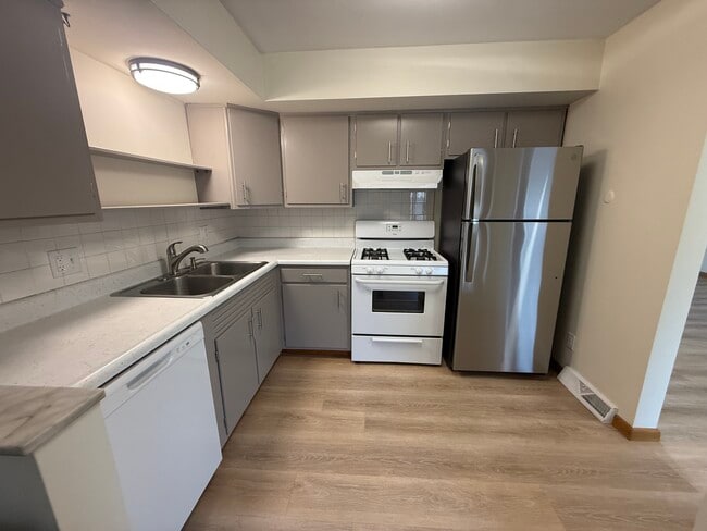 New refrigerator and updated cabinets - 757 Southeast Ave