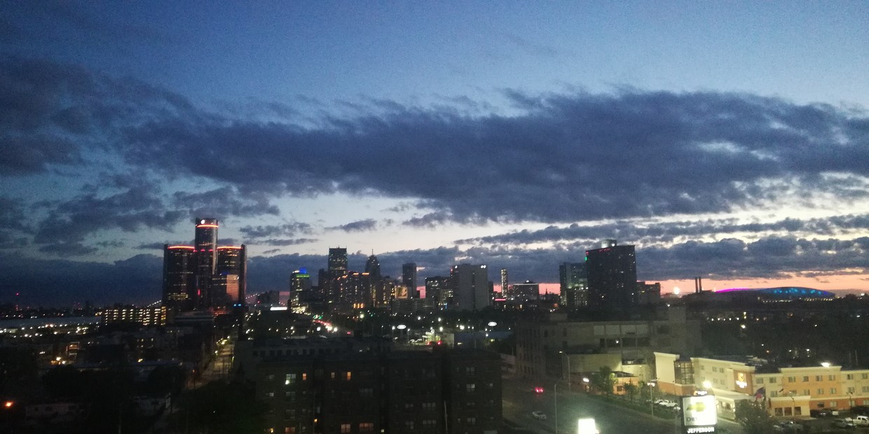 View from Living Room - 2100 E Jefferson Ave