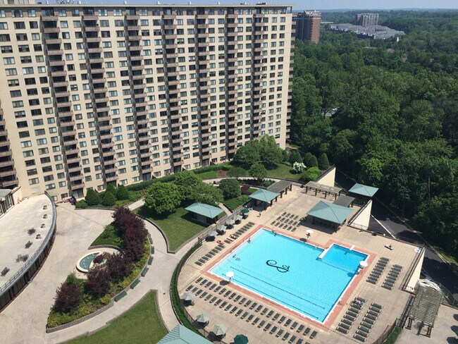 View of pool - 5225 Pooks Hill Rd