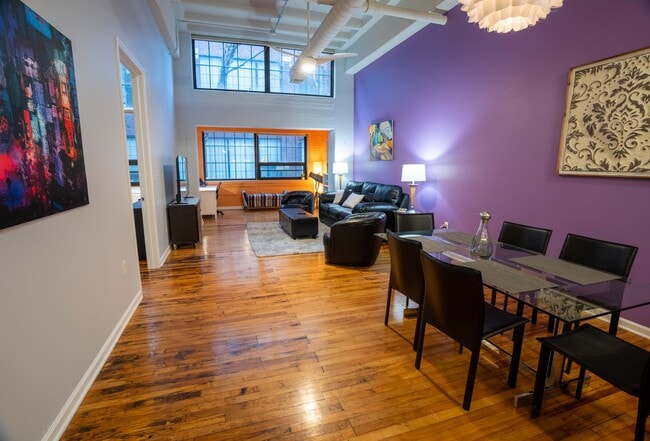 Dining Room and Living Room - 624 E Walnut St
