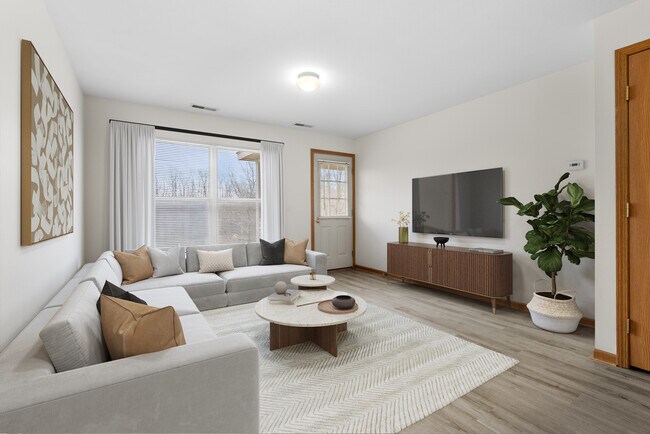 Sala de estar - Eagles Ridge Apartments