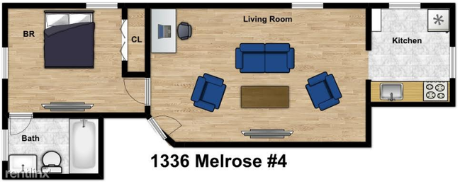 Building Photo - 2 br, 1 bath Apartment - 1336 Melrose Pkwy