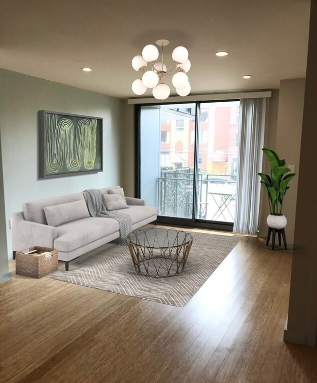 Open living space - 691 Massachusetts Ave