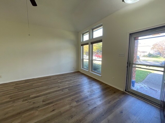 view through front of living room - 125 Cherrybark Dr