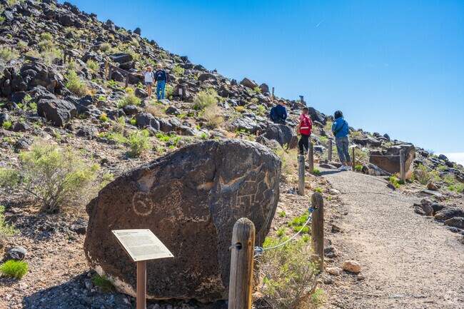 Enjoy a hike and some history at Petroglyph National Monument, a couple miles away.