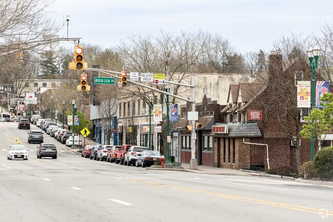 Cedar Lane is the center of the shopping district in Downtown Teaneck.