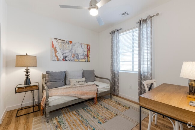 2BR, 2BA - 965SF - Second Bedroom - Hampton East