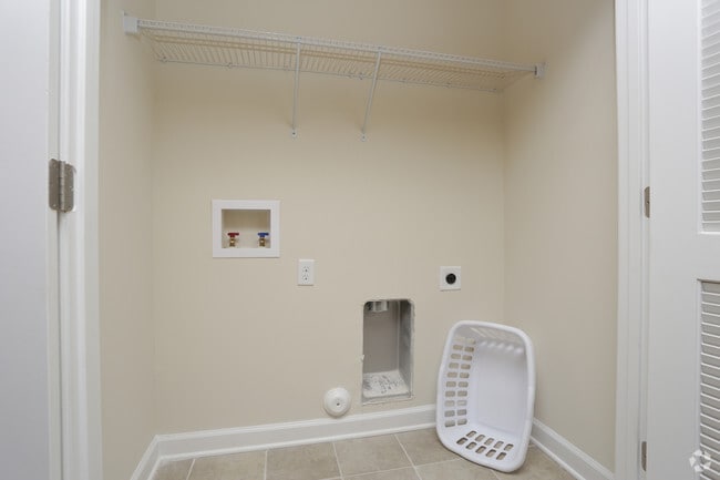 3 BR, 2BA Washer/Dryer Hookup Closet - Seasons at Cane Creek