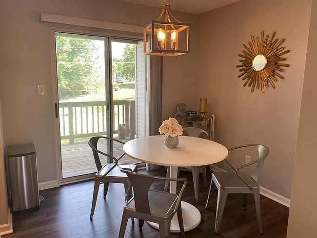 Dining Room with walkout to deck - 1702 Redbird Cv