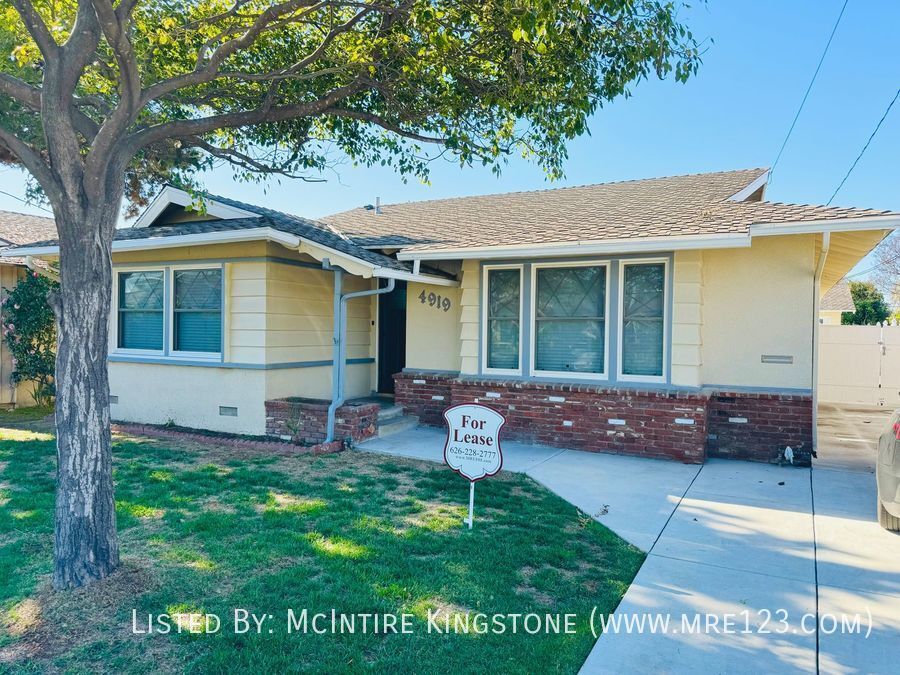 4919 Willmonte Ave, Temple City, CA 91780 House Rental in Temple City