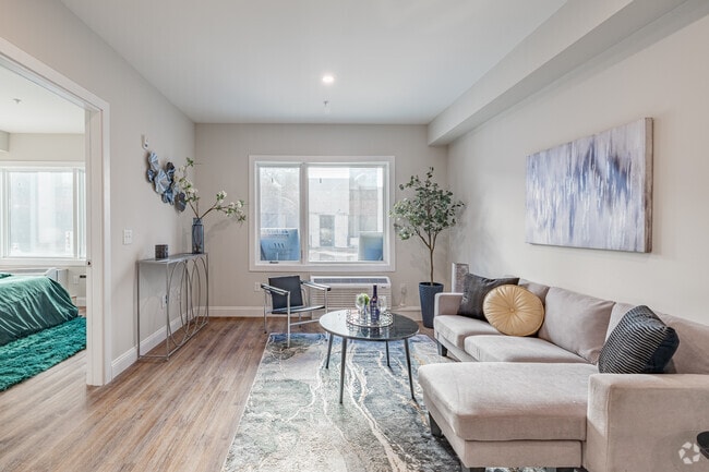 1BR, 1BA - 780SF - Living Room - 305 Lakeview Apartments