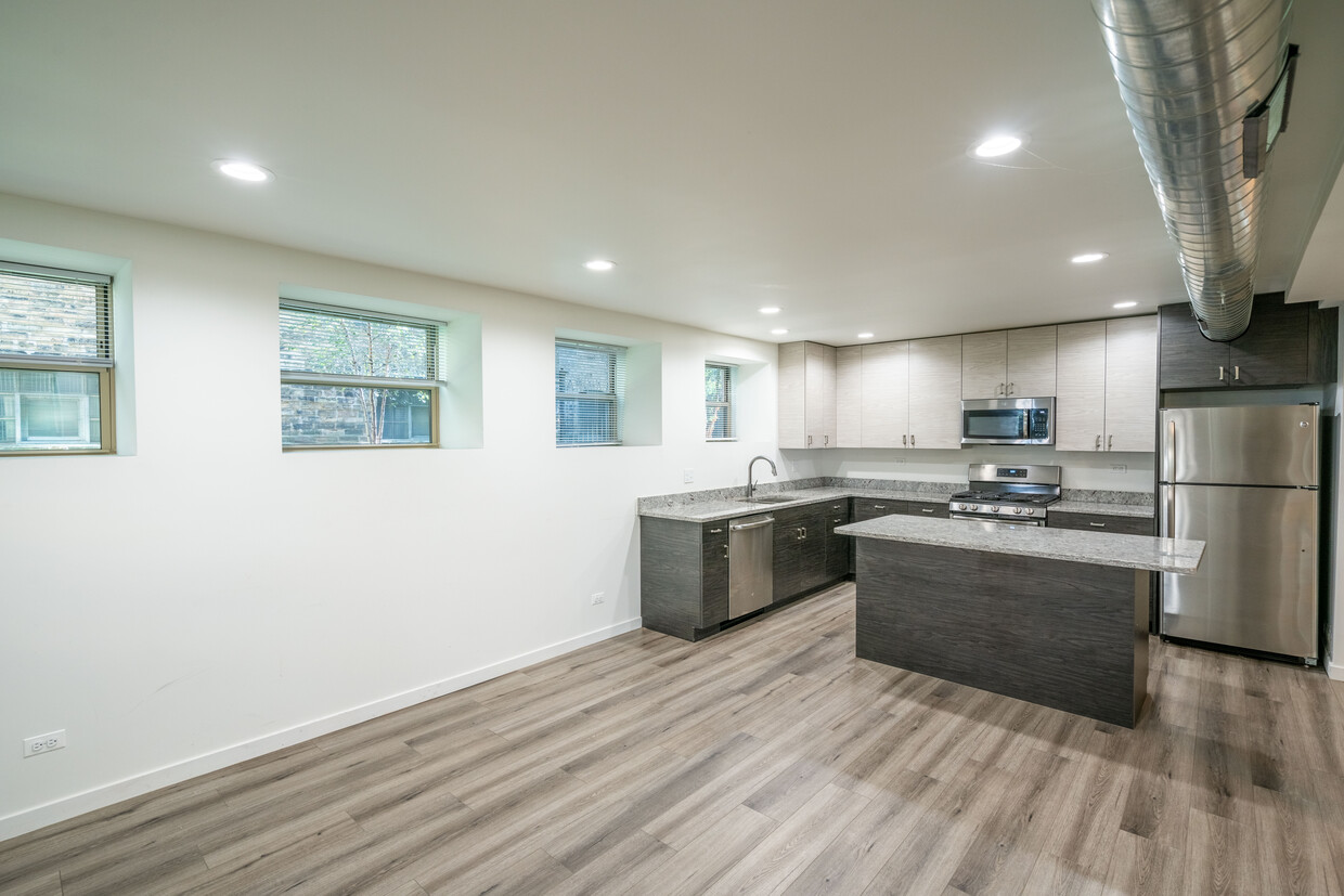 Living/Kitchen area - 2450 N Orchard St