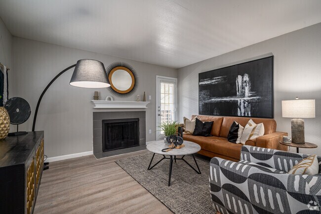 1BR, 1BA - 827SF - The Sutton Apartments
