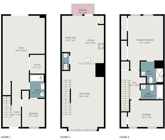 Building Photo - Spacious 3 Bed, 3.5 Bath Townhouse in Fore...