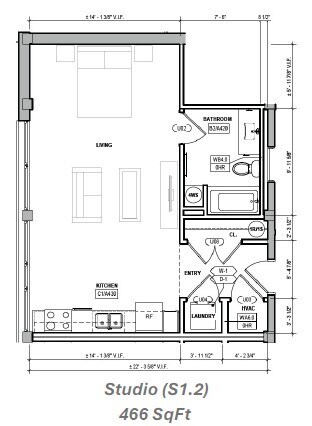 Estudio S1.2 - 301 Smith Ave