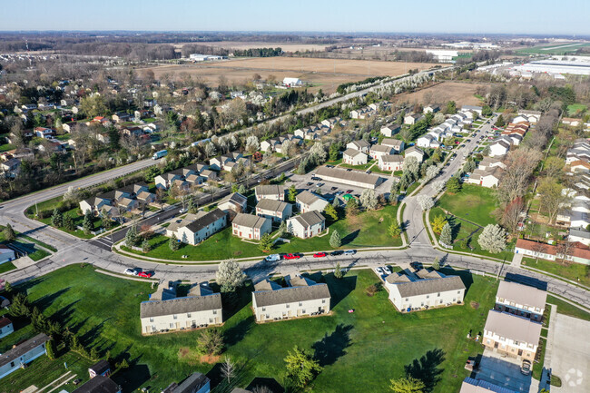 Aerial Photo - Silver Maple