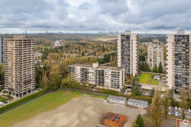 Aerial Photo - Lougheed Village - Lougheed Lodge
