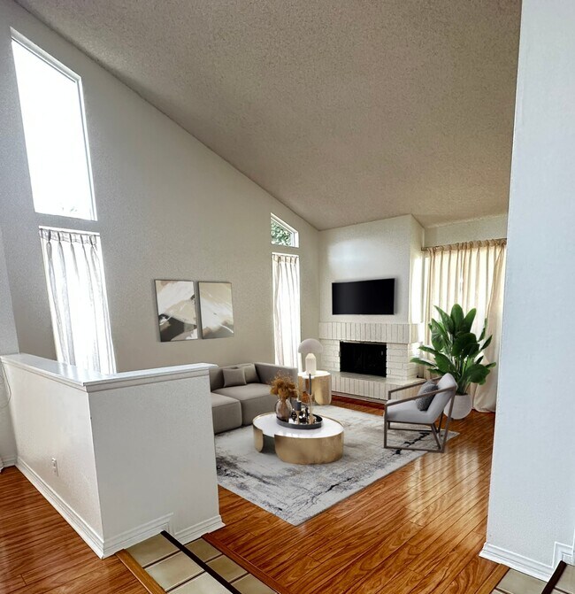 Sala de estar con desnivel - 4039 Lamarr Ave