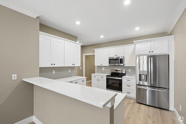 El Cypress - 1 dormitorio, 1,5 baños - 1287 pies cuadrados - Cocina - Fieldstone Ridge